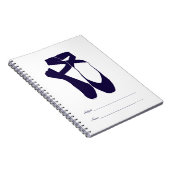 Carnet Équipe Pointe Ballet Sapphire (Côté Droit)