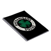 Carnet Équipe Shenanigans Trèfle de la Saint-Patrick (Côté Droit)