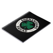 Carnet Équipe Shenanigans Trèfle de la Saint-Patrick (Côté gauche)
