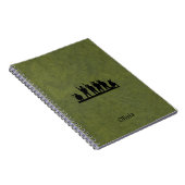 Carnet Équipe tactique militaire - Silhouette de l'armée (Côté Droit)