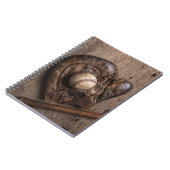 Carnet Équipement de base-ball (Côté gauche)