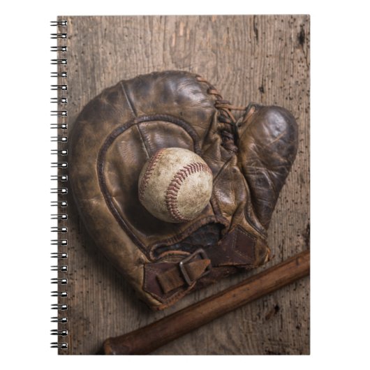 Carnet Équipement de base-ball (Devant)