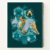 Carnet Équitation Aquaman À Cheval Dans Les Royaumes (Dos)