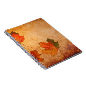 Carnet Érable arrière - plan texture (Côté Droit)