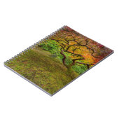 Carnet Érable japonais en couleur d'automne (Côté gauche)