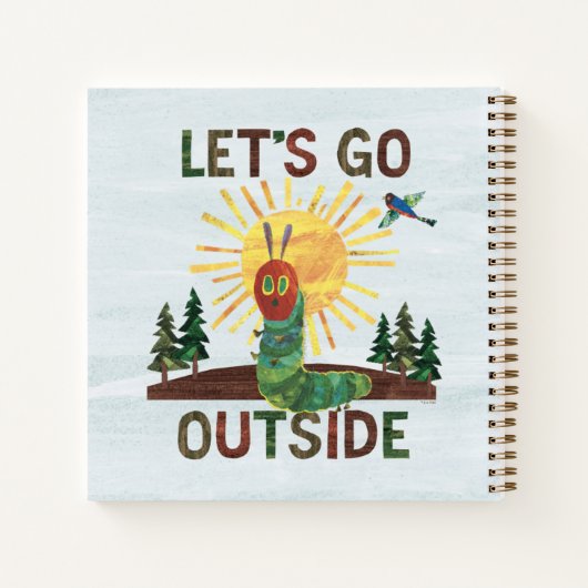 Carnet Eric Carle | Allons dehors (Dos)