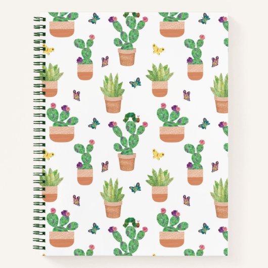 Carnet Eric Carle | Caterpillar, Cactus et Papillon Pa (Devant)