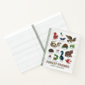 Carnet Eric Carle | Les amis de la forêt heureux ensemble (Intérieur)