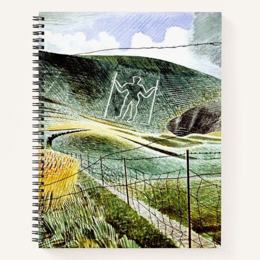 Carnet Eric Ravilious - The Wilmington Giant, (Devant)