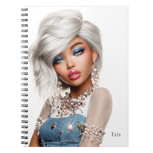 Carnet Eris Monei Editorial Portrait – personalized (Devant)