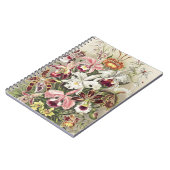 Carnet ErnstHaeckel Vintage Botanical Orchid Illustration (Côté gauche)