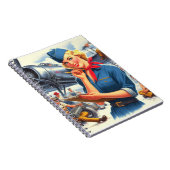 Carnet Érotique d'avion vintage (Côté Droit)