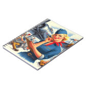 Carnet Érotique d'avion vintage (Côté gauche)