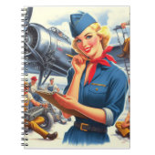 Carnet Érotique d'avion vintage (Devant)