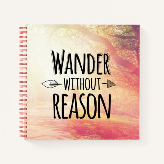 Carnet errer sans raison (Devant)
