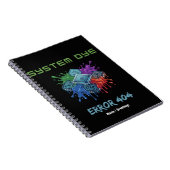 Carnet Erreur de teinture du système 404 Graphisme de mic (Côté Droit)