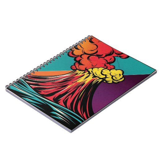 Carnet Éruption dans la couleur (Côté gauche)