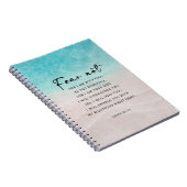 Carnet Ésaïe 41:10 Ne crains point (Côté Droit)