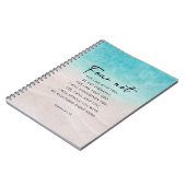 Carnet Ésaïe 41:10 Ne crains point (Côté gauche)