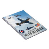 CARNET ESCADRILLE DE CHASSE P-40 CURTISS WARHAWK (Côté Droit)