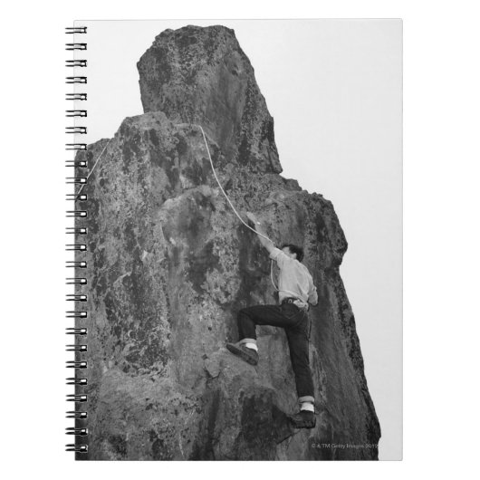 Carnet Escalade de roche d'homme (Devant)