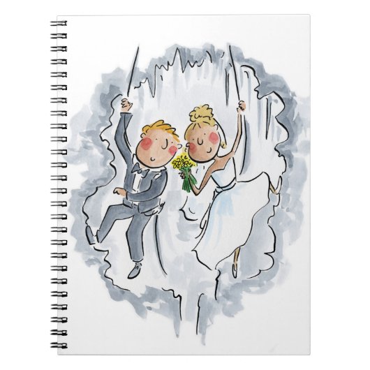Carnet Escalade Mariage Couple (Devant)