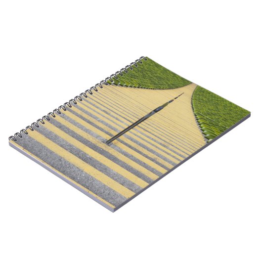 Carnet Escalier de stade entre les rangées des sièges (Côté gauche)