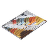 Carnet Escaliers en spirale multicolores (Côté gauche)