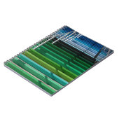 Carnet Escaliers multicolores (Côté gauche)