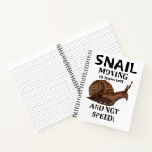 Carnet Escargot Animal Inspirationnel (Intérieur)