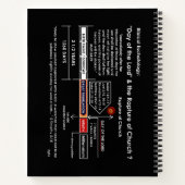 Carnet Eschatologie du Jour du Seigneur Bible Graphique (Dos)