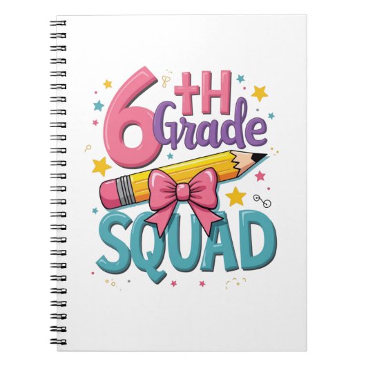Carnet Escouade de 6e rentrée des classes (Devant)