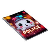 Carnet Escouade de police mignonne – Conception de patrou (Côté Droit)