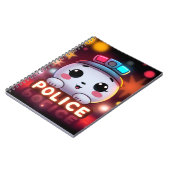 Carnet Escouade de police mignonne – Conception de patrou (Côté gauche)