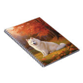 Carnet Eskimo américain en automne Leaves automne inspiré (Côté Droit)