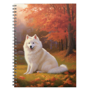 Carnet Eskimo Américain inspiré par la chute des feuilles