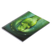 CARNET ESNAKE VERT (Côté gauche)