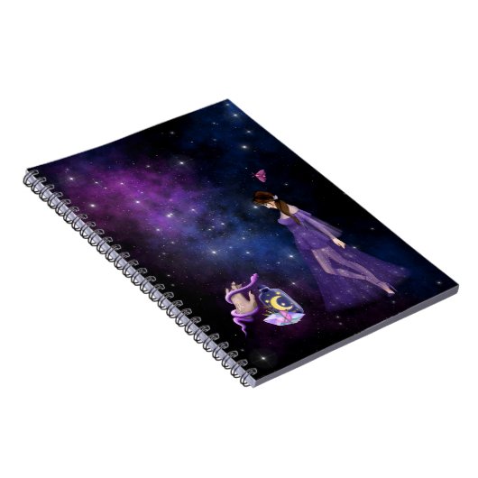 Carnet Esoteric Witchcraft Magick Purple Cadeau Pour Sorc (Côté Droit)