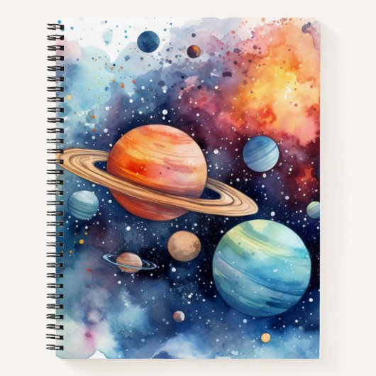 Carnet Espace aquarelle (Devant)