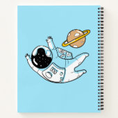 Carnet Espace extra-atmosphérique de l'astronaute personn (Dos)