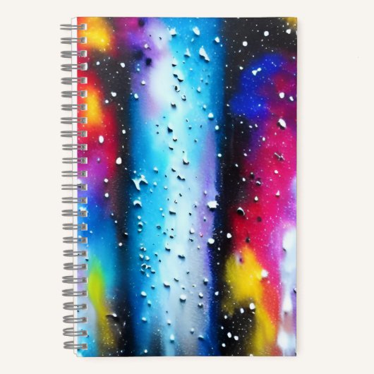 Carnet Espace Indigo Cosmos Espace Temps Univers (Recto)