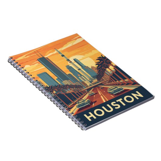 Carnet Espace vintage de Houston (Côté Droit)