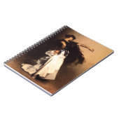 Carnet espagnol de danseur de Sargent de chanteur (Côté gauche)
