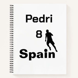 Carnet Espagnol Football, personnalisable