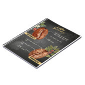 Carnet Espèces de café Lover Coffee (Côté gauche)