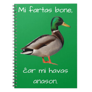 Carnet Espéranto : Os de fartas de MI, MI ĉar Havas