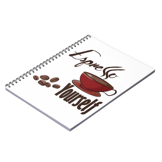 Carnet Espresso Yourself Coffee Pun Vous Express (Côté gauche)