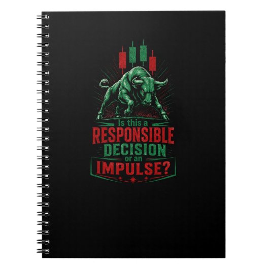 Carnet Esprit de décision responsable ou impulsion commer (Devant)