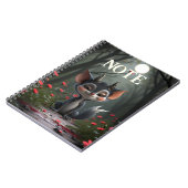 Carnet Esprit de la forêt de la malice au clair de lune d (Côté gauche)