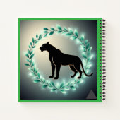Carnet "Esprit de la jungle doré" (Dos)